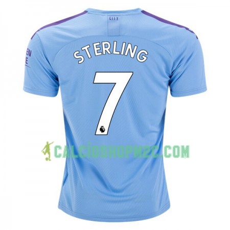 Manchester City Sterling 7 Maglia Prima 2019/2020 Manica Corta 
